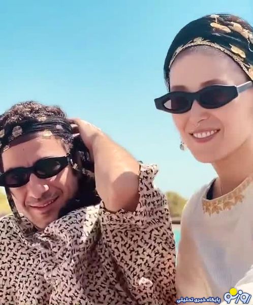 نوید محمدزاده و فرشته حسینی نامزد شدند؟/عکس