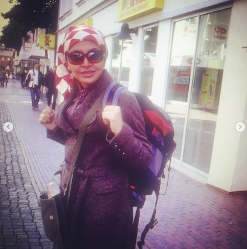 ادامه تحصیل مه لقا باقری در آلمان + عکس مه لقا باقری در آلمان