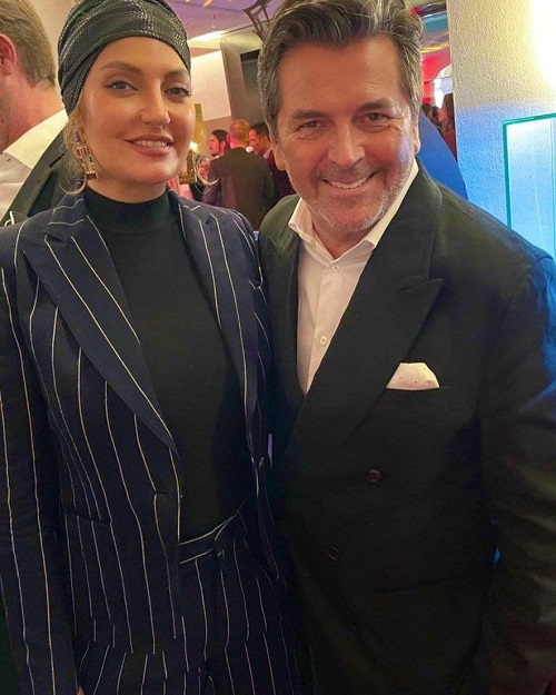 مهناز افشار در کنارخواننده آلمانی/عکس مهناز افشار در کنارخواننده آلمانی/عکس