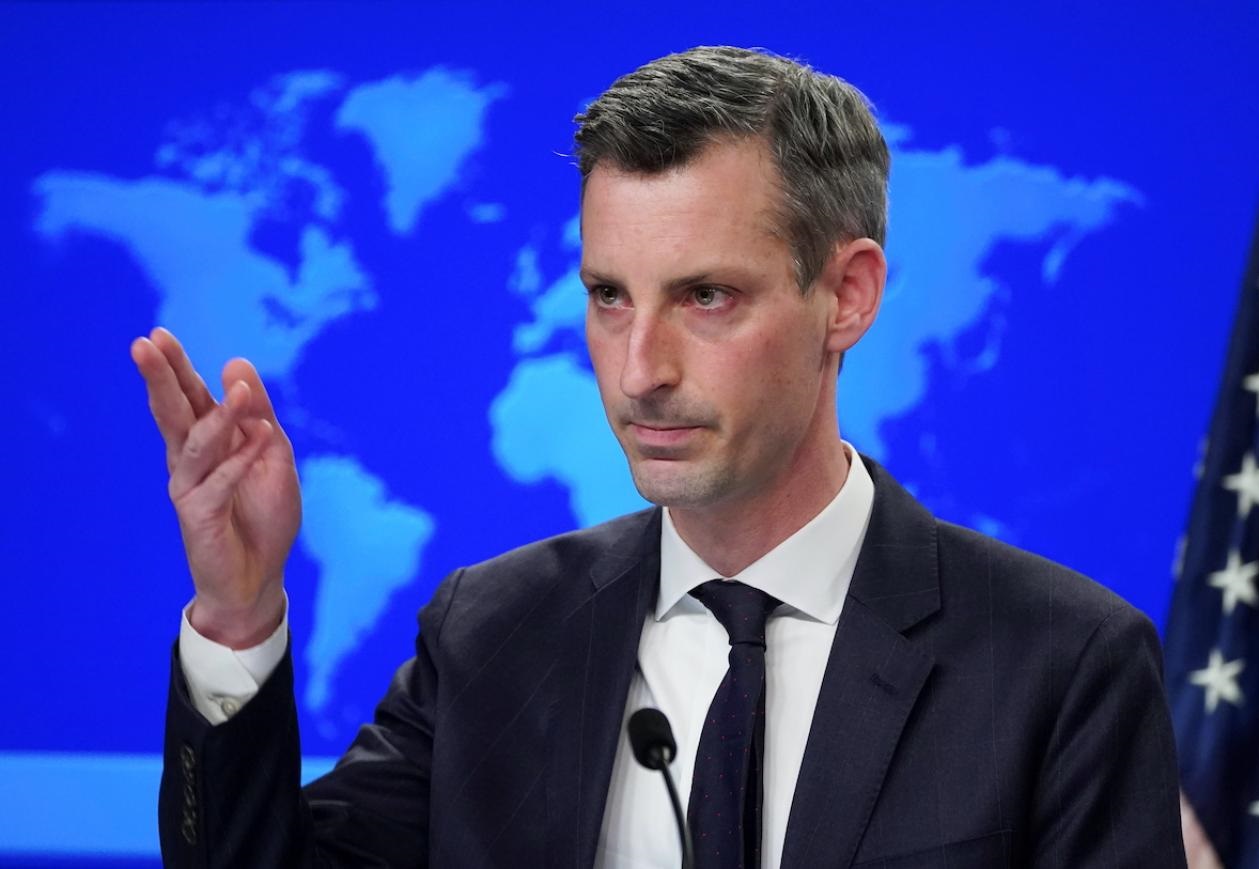 سخنگوی وزارت خارجه آمریکا درمورد بحث حذف نام سپاه از لیست تروریسم: اگر ایران خواهان لغو تحریمهایی است که فراتر از برجام است، باید به نگرانیهای ما که فراتر از برجام است بپردازد سخنگوی وزارت خارجه آمریکا درمورد بحث حذف نام سپاه از لیست تروریسم: اگر ایران خواهان لغو تحریمهایی است که فراتر از برجام است، باید به نگرانیهای ما که فراتر از برجام است بپردازد