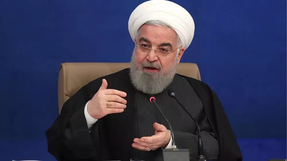 روحانی: سال ۹۷ ترامپ فشار حداکثری را کلید زد، اما چه کسی به او چراغ سبز نشان داد؟ از داخل به او علامت دادند / اگر میگذاشتند در اسفند ۹۹ به برجام برگردیم، دولت را در شرایط دیگری تحویل میدادیم روحانی: سال ۹۷ ترامپ فشار حداکثری را کلید زد، اما چه کسی به او چراغ سبز نشان داد؟ از داخل به او علامت دادند / اگر میگذاشتند در اسفند ۹۹ به برجام برگردیم، دولت را در شرایط دیگری تحویل میدادیم