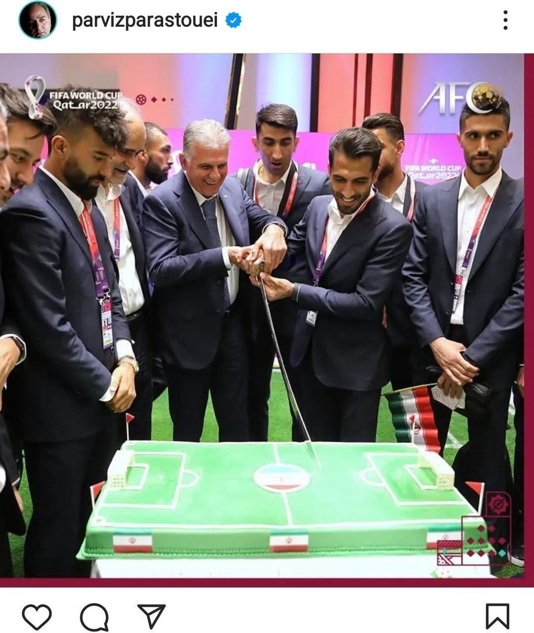 حمله تند پرستویی به ملیپوشان: نوش جانتان! حمله تند پرستویی به ملیپوشان: نوش جانتان!