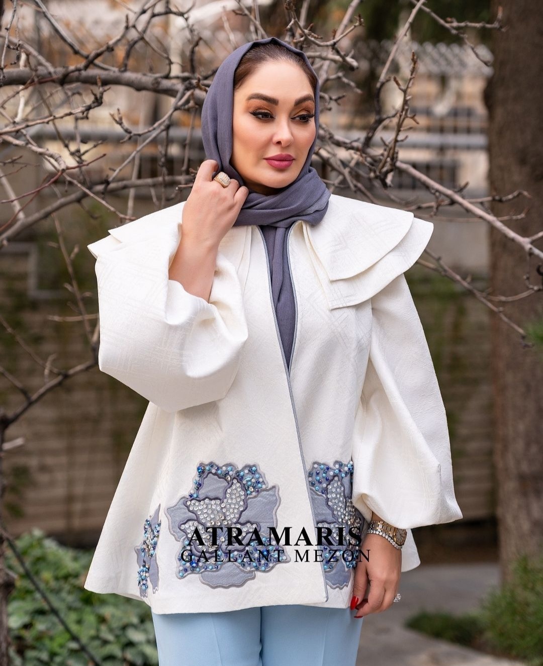 جنجال سبک استایل فوق العاده لباسهای عید الهام حمیدی/عکس جنجال سبک استایل فوق العاده لباسهای عید الهام حمیدی/عکس