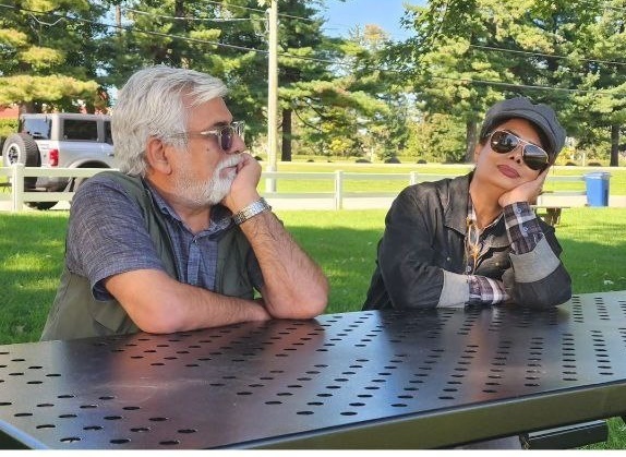 عاشقانه های عاطفه رضوی و همسرش+ عکس عاشقانه های عاطفه رضوی و همسرش+ عکس