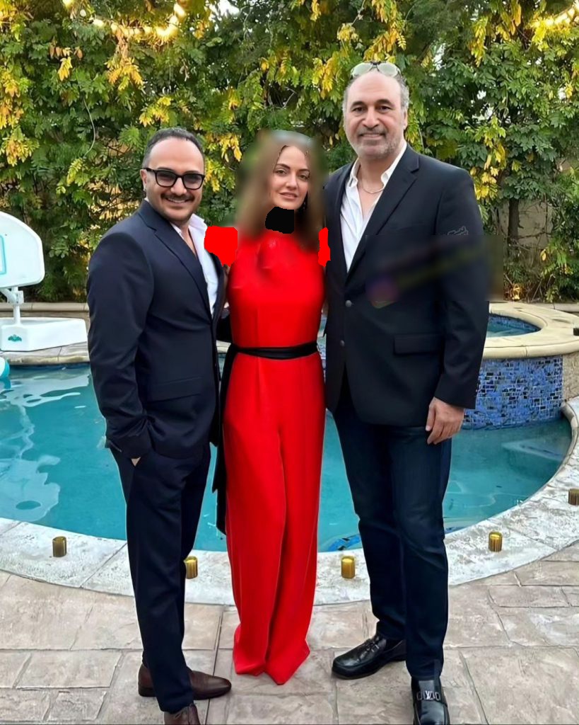 هم آغوشی مهناز افشار و 2 آقای بازیگر لب استخر/عکس هم آغوشی مهناز افشار و 2 آقای بازیگر لب استخر/عکس