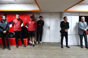 صحبتهای درویش در مراسم معارفه کریم باقری؛ شایستهتر از شما برای قهرمانی نیست صحبتهای درویش در مراسم معارفه کریم باقری؛ شایستهتر از شما برای قهرمانی نیست