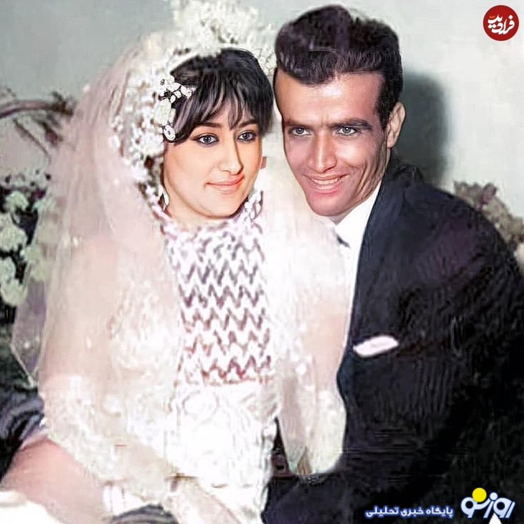 عکس/ مراسم عروسی حمیرا و پرویز یاحقی ۵۴ سال پیش
