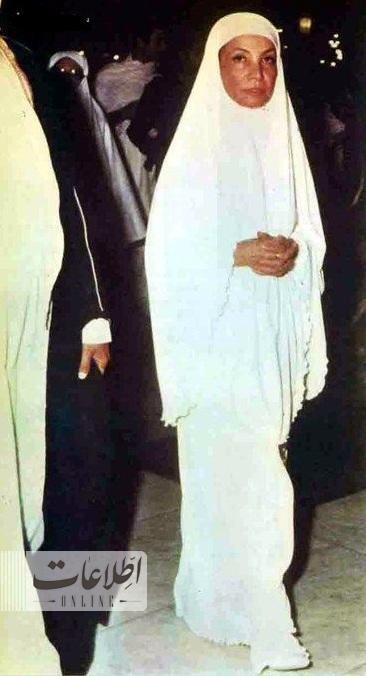 عکس اشرف پهلوی در لباس حج خبرساز شد! عکس اشرف پهلوی در لباس حج خبرساز شد!