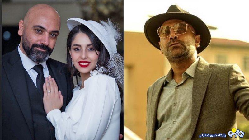 تصویر جدید و عاشقانه مهدی کوشکی در کنار همسر جوانش+ عکس تصویر جدید و عاشقانه مهدی کوشکی در کنار همسر جوانش+ عکس