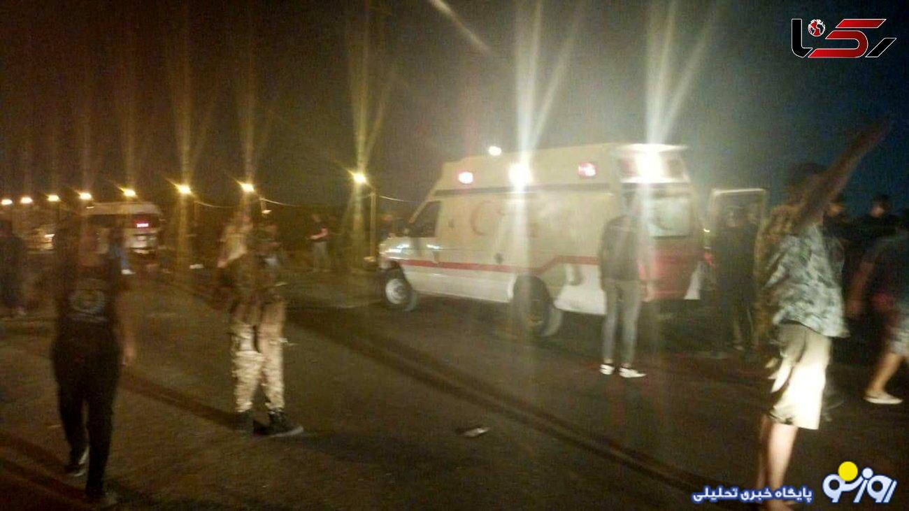 مرگ 2 زائر ایرانی در تصادف جنوب بغداد / 15 ایرانی و عراقی دیگر مصدوم شدند مرگ 2 زائر ایرانی در تصادف جنوب بغداد / 15 ایرانی و عراقی دیگر مصدوم شدند