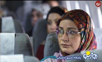 تیپ و چهره متفاوت فهیمه در پشت صحنه پایتخت ۷/ عکس تیپ و چهره متفاوت فهیمه در پشت صحنه پایتخت ۷/ عکس