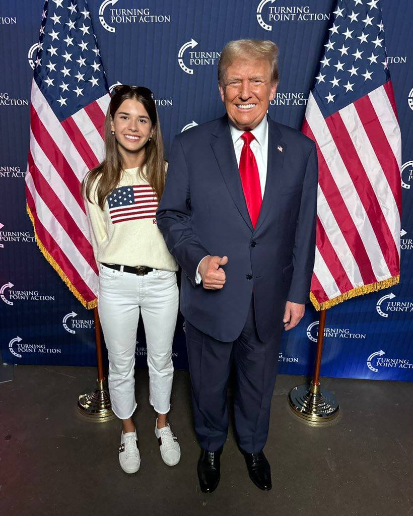 این دختر برای بار دوم نوه رئیسجمهور آمریکا شد!