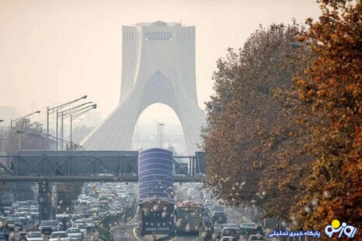 کیفیت هوا در تهران ناسالم برای گروههای حساس کیفیت هوا در تهران ناسالم برای گروههای حساس