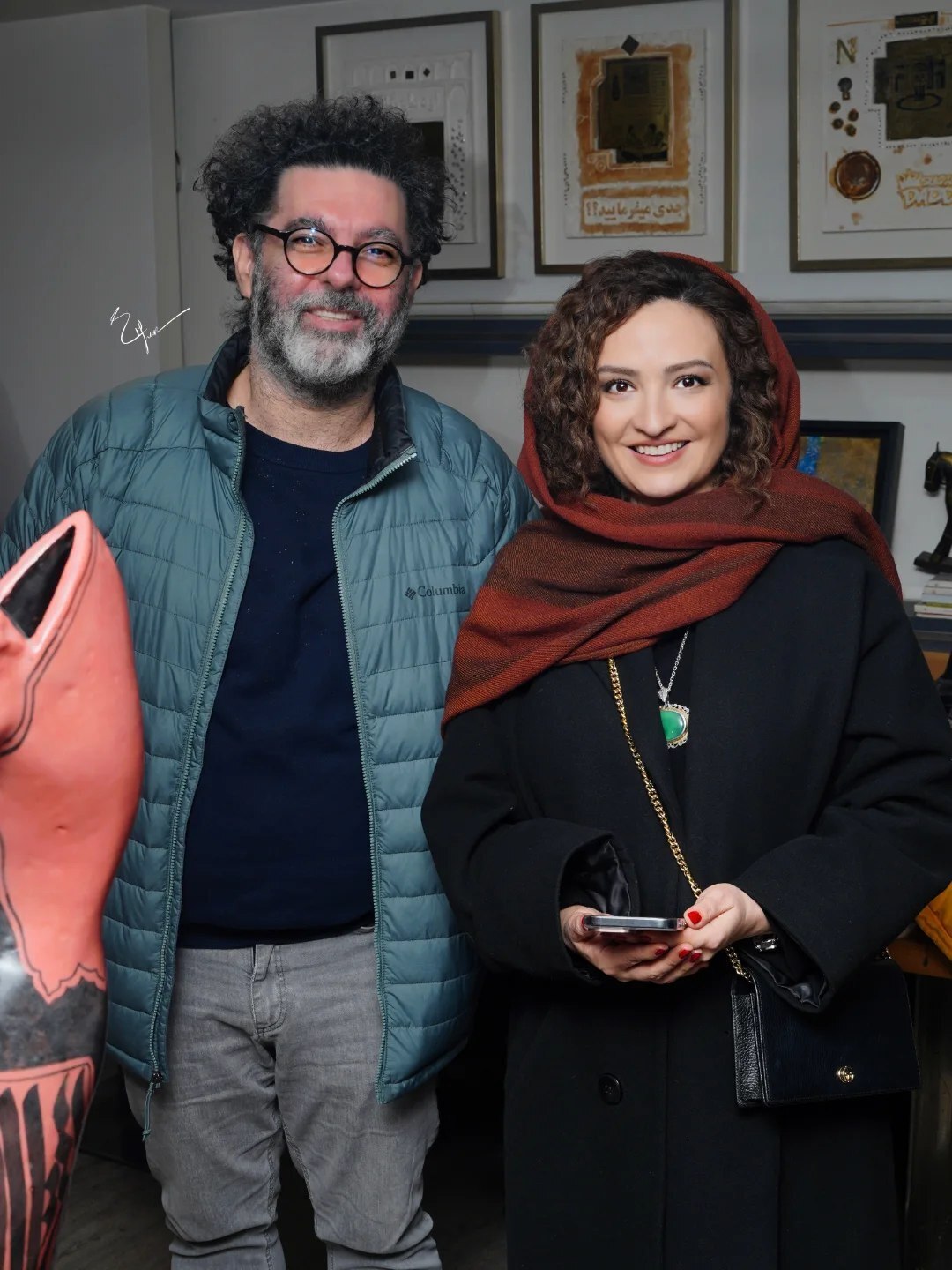 (عکس) گلاره عباسی با استایل خاص و گردنبند زمردین در رونمایی از کتاب شبنم مقدمی (عکس) گلاره عباسی با استایل خاص و گردنبند زمردین در رونمایی از کتاب شبنم مقدمی