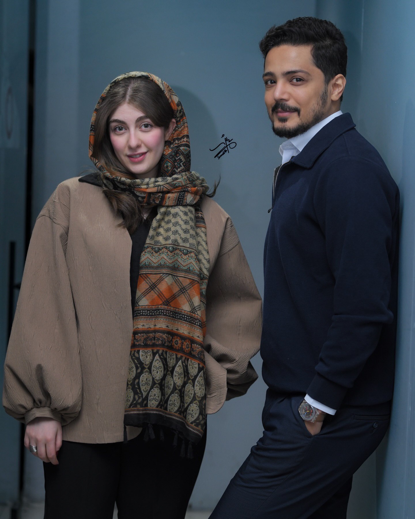 عکس| عرفان ابراهیمی، محید نوروزی، الیکا ناصری و الهام اخوان در پشت صحنه نمایش جشن