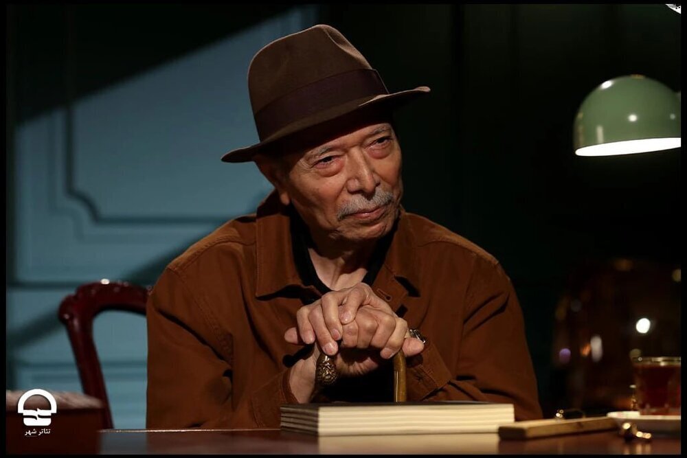 پست علی نصیریان در زادروز ۹۱ سالگیاش