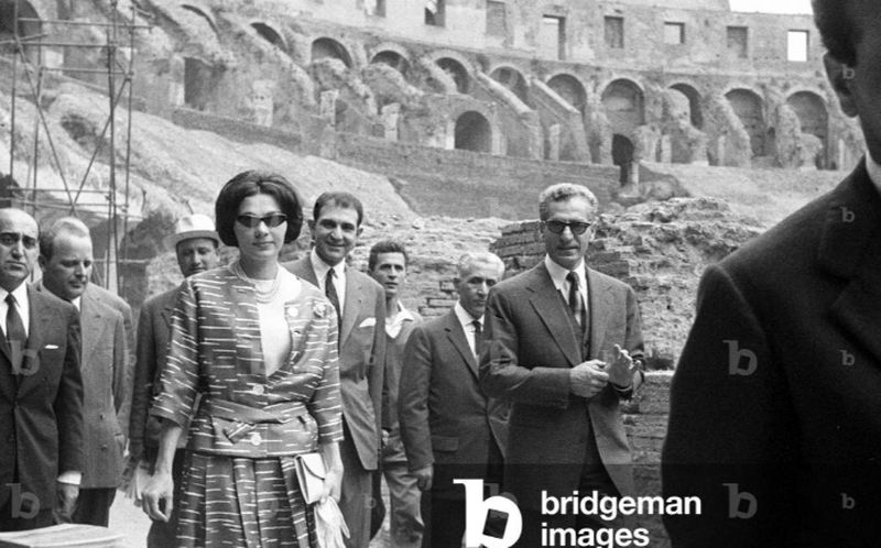 محمدرضا پهلوی و فرح دیبا