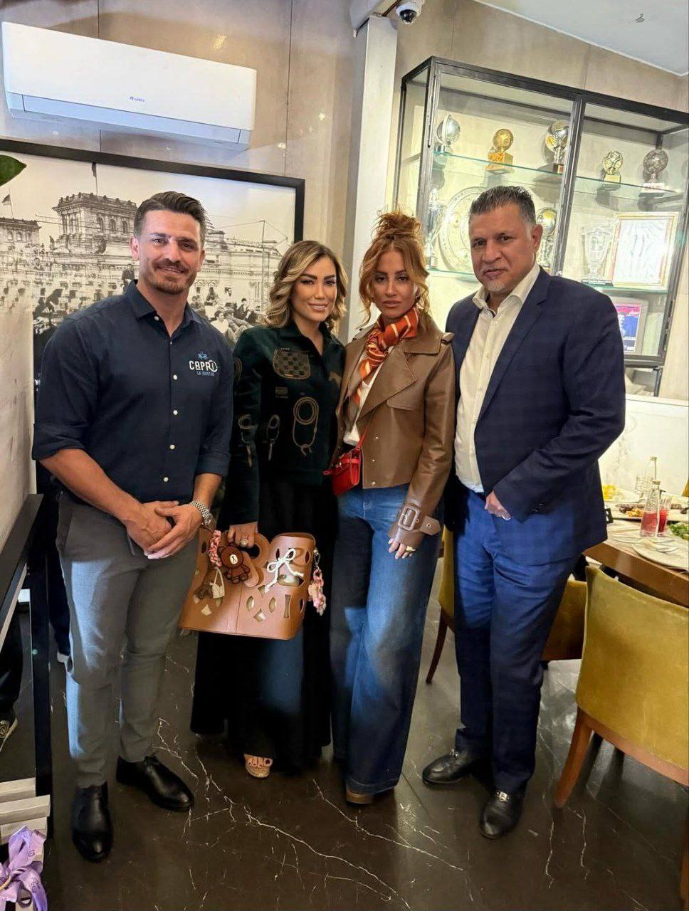 علی دایی و وریا غفوری