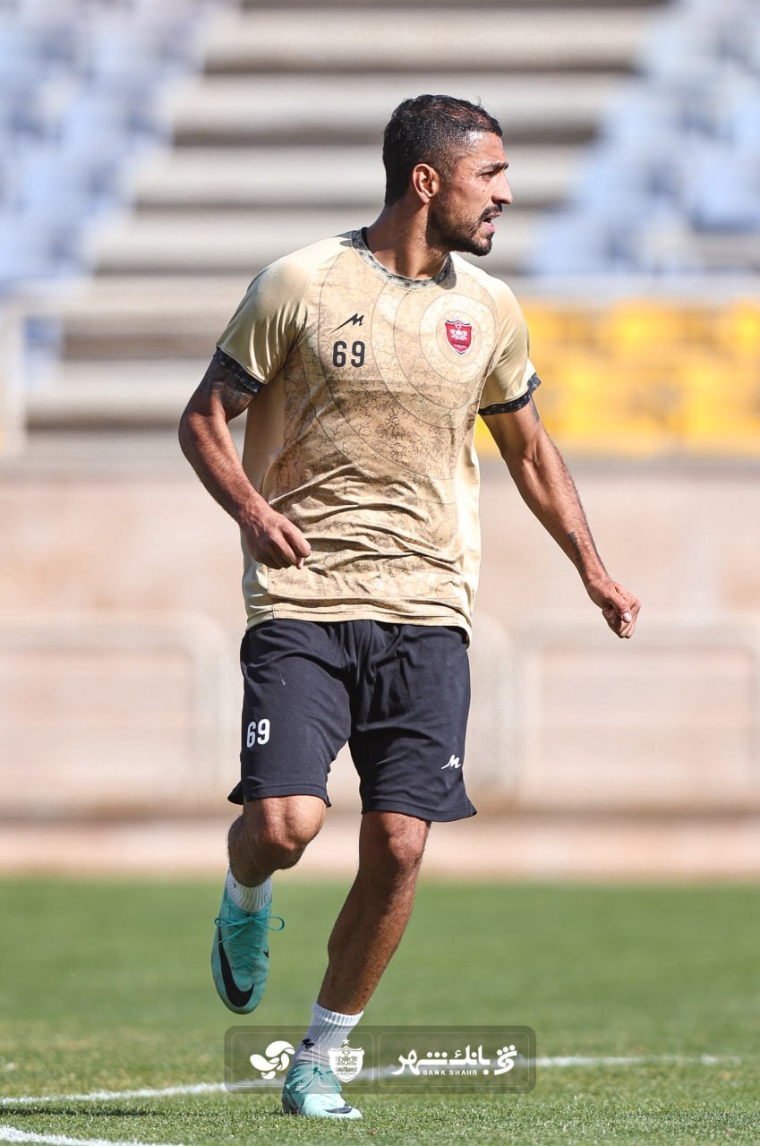 تمرین بازیکنان پرسپولیس