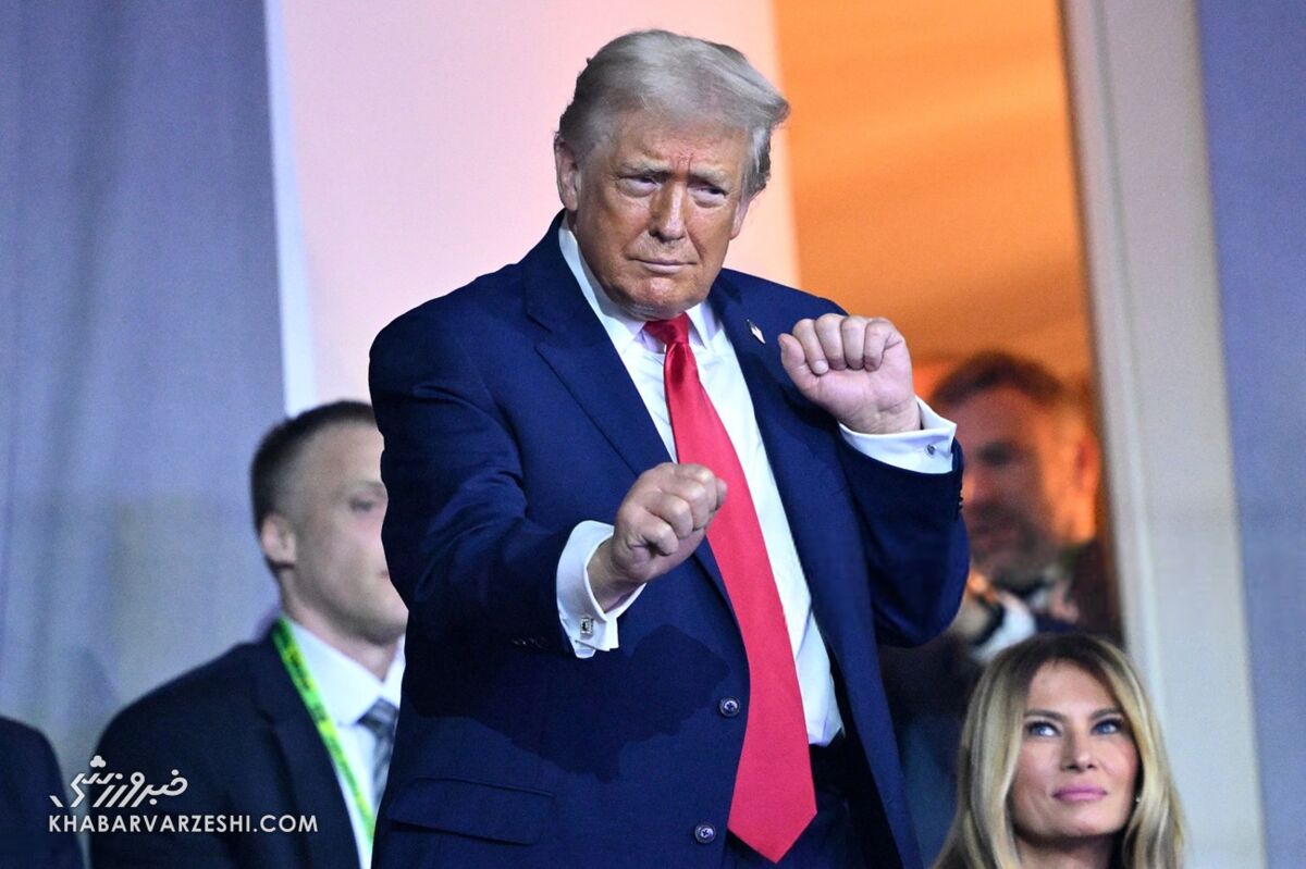 رقص دونالد ترامپ در مراسم قرعه کشی جام جهانی 2026