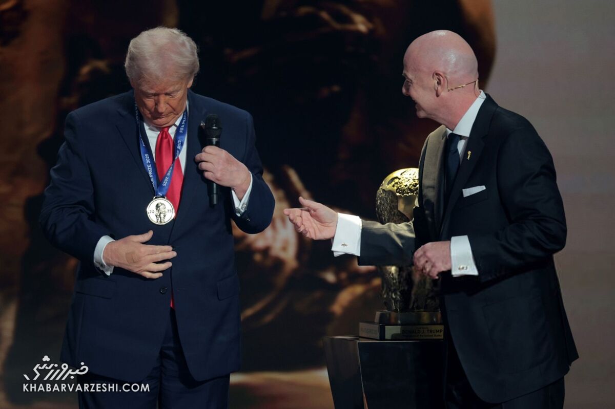 دونالد ترامپ برنده جایزه صلح فیفا