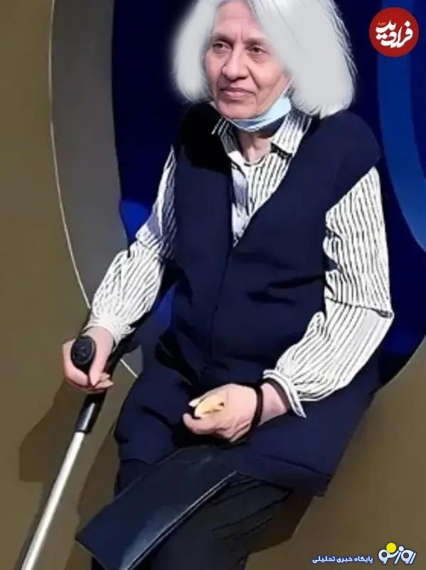 «آذر شیوا» بازیگر «سلطان قلبها» در ۸۵ سالگی «آذر شیوا» بازیگر «سلطان قلبها» در ۸۵ سالگی