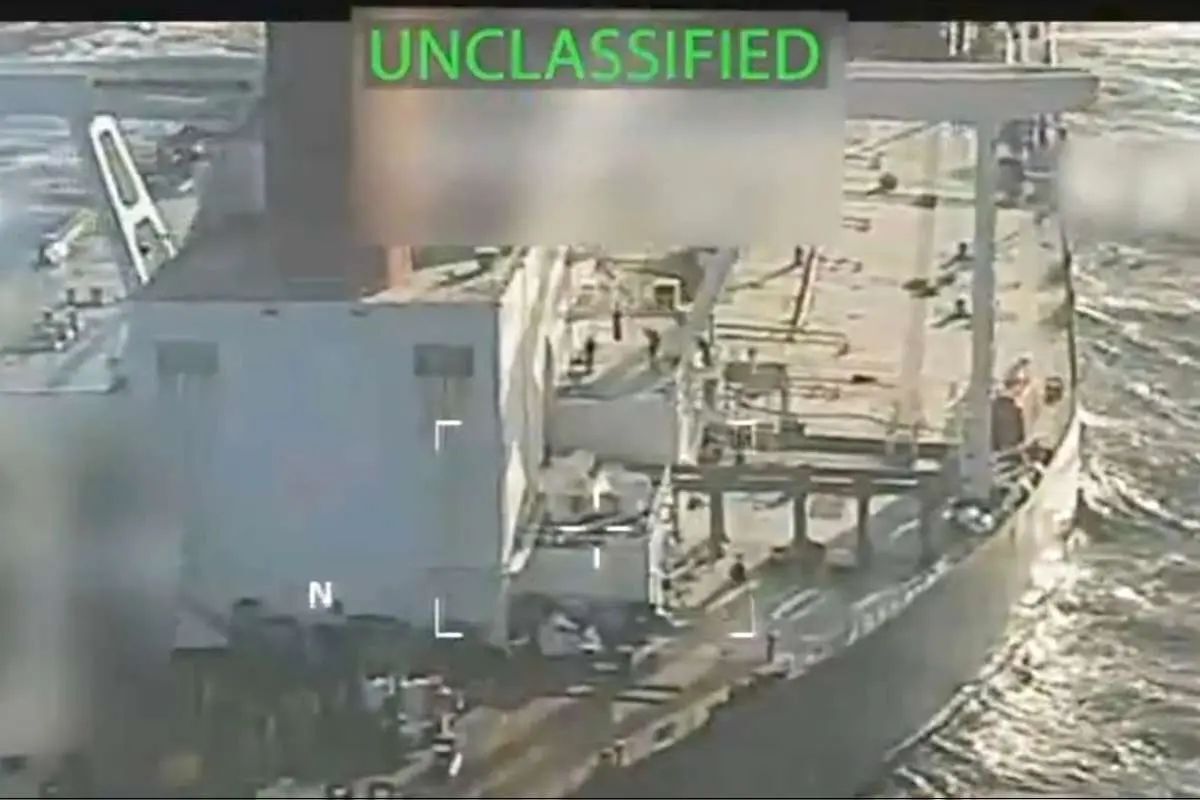 ادعای کاخ سفید: نفتکش ونزوئلا به دلیل «انتقال نفت در بازار سیاه به سپاه پاسداران ایران»، توقیف شده/ ایالات متحده قصد دارد نفت آن را مصادره کند ادعای کاخ سفید: نفتکش ونزوئلا به دلیل «انتقال نفت در بازار سیاه به سپاه پاسداران ایران»، توقیف شده/ ایالات متحده قصد دارد نفت آن را مصادره کند