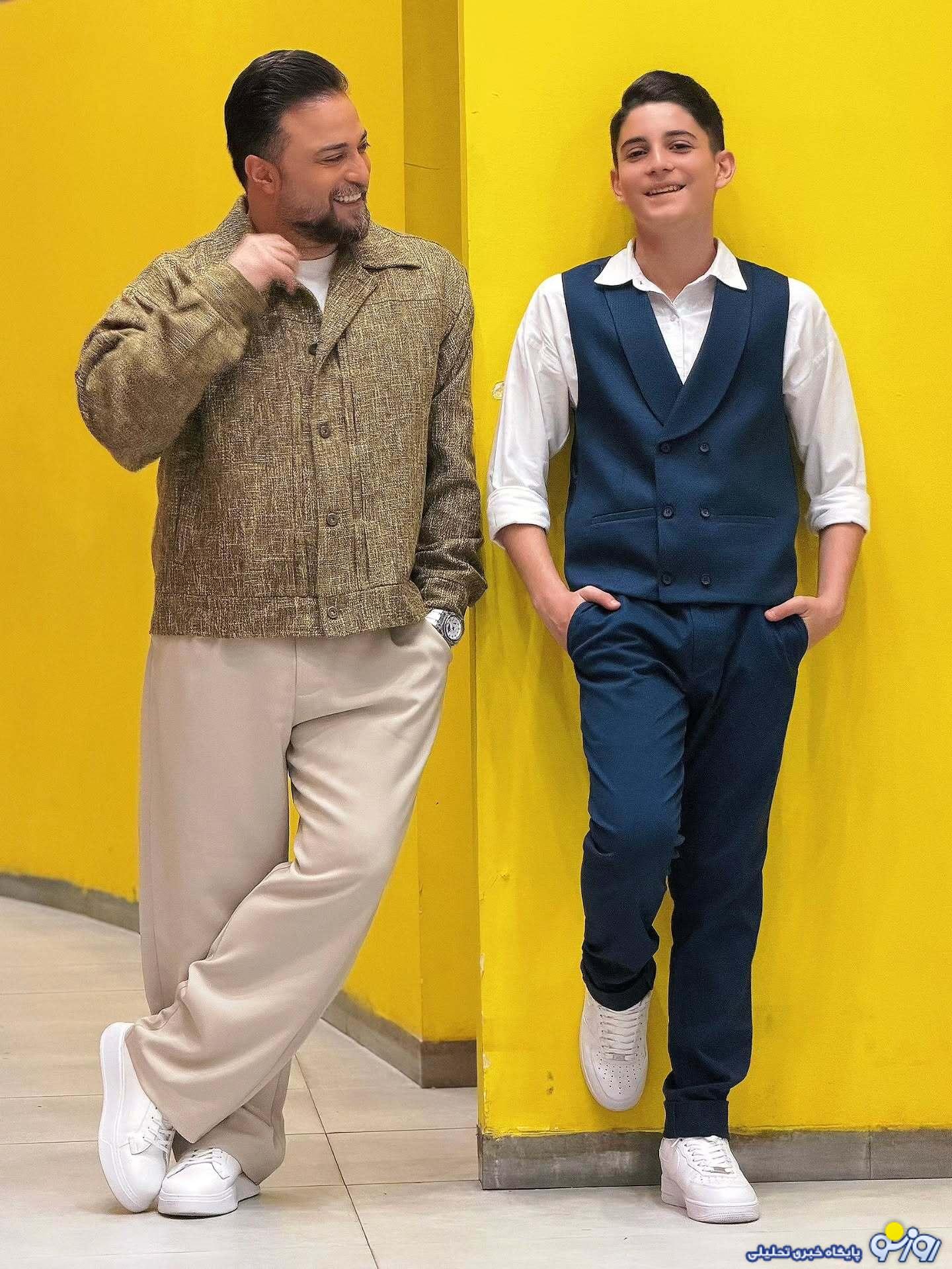 قابی متفاوت از بابک جهانبخش به همراه پسرش! قابی متفاوت از بابک جهانبخش به همراه پسرش!