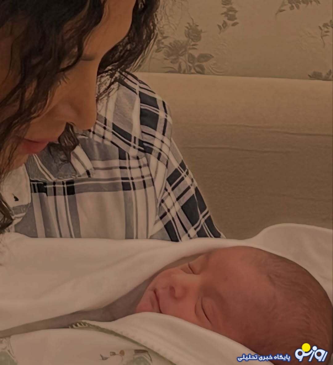 شهره سلطانی از یک نی نی تازه متولد رونمایی کرد!