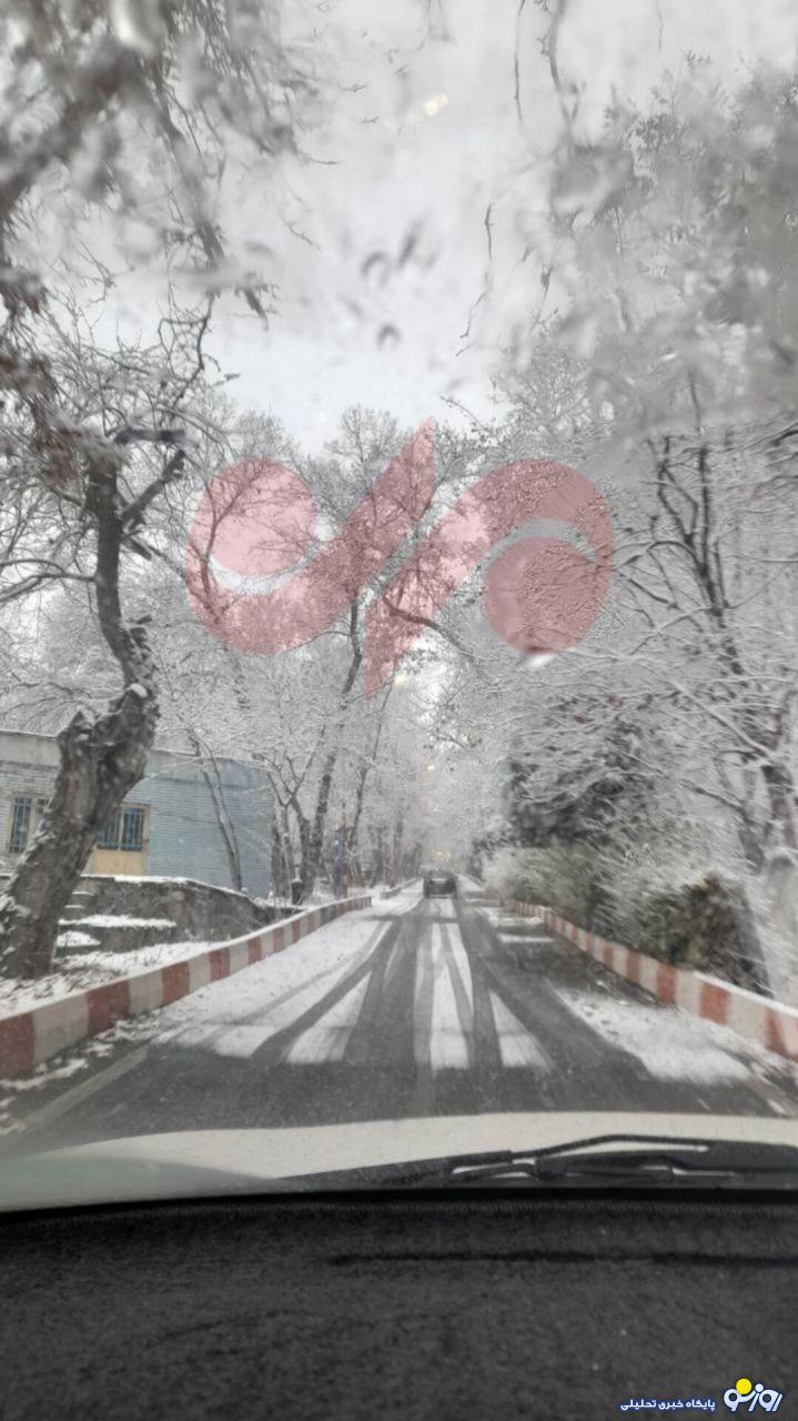 بالاخره تهران هم سفیدپوش شد بالاخره تهران هم سفیدپوش شد