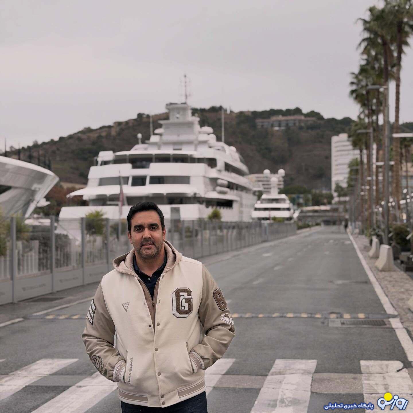 عکسی که پوریا پورسرخ از سفر خود به اسپانیا منتشر کرد!