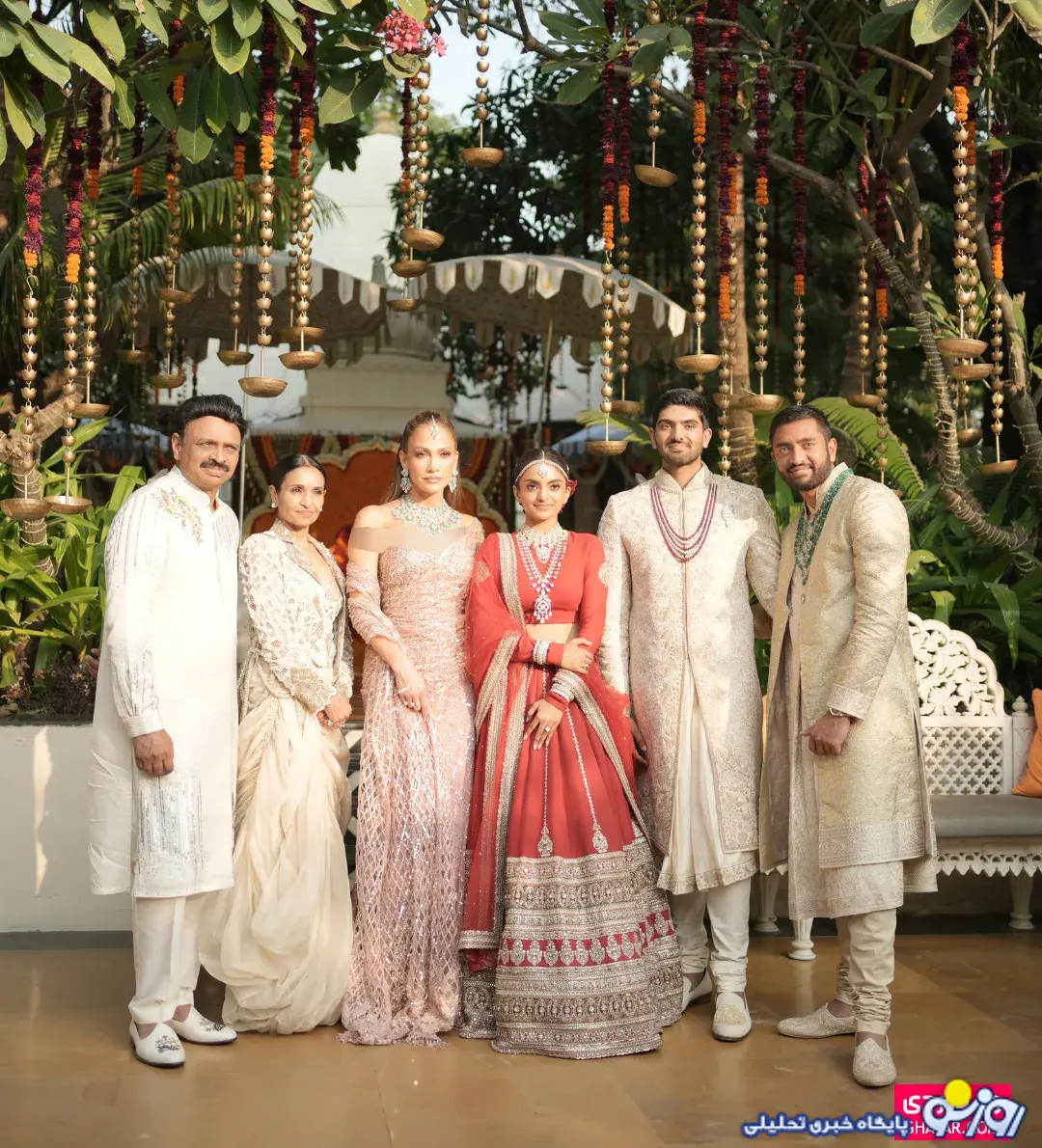 جنیفر لوپز  در لباس سنتی هندی!